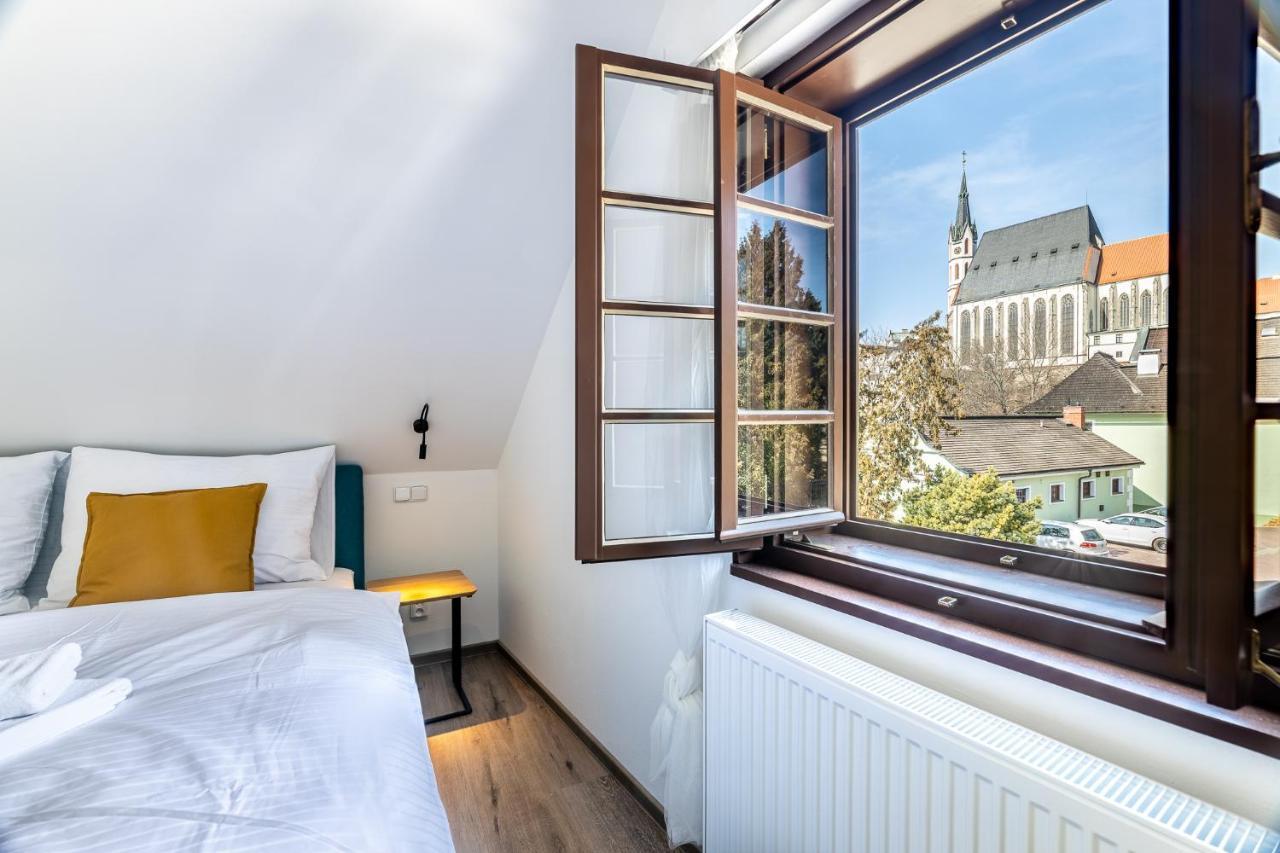 Residence Wurmfeld - Rodinny Apartman S 3 Loznicemi Český Krumlov Exteriör bild